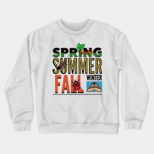 Four Seasons Of Bugs Crewneck Sweatshirt